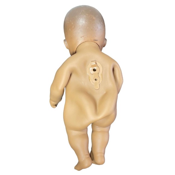 Lauer Toys African American Rubber Water Bottle Baby Doll Original Outfit 11” - Picture 4 of 6